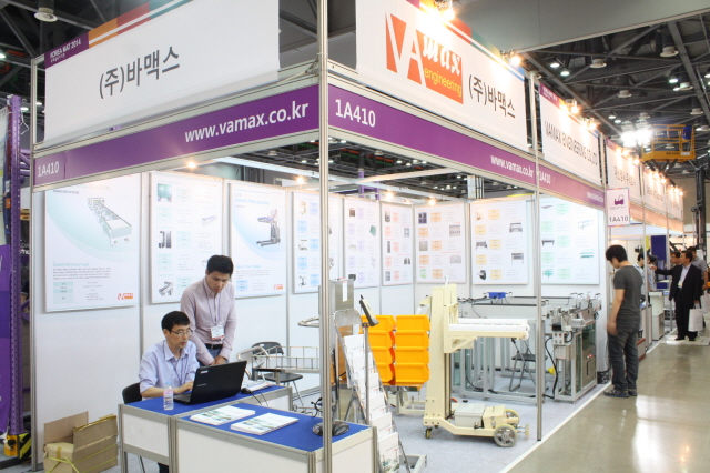 [코리아팩 2014 현장스케치] 바맥스, 자동화물류의 설계부터 설치까지