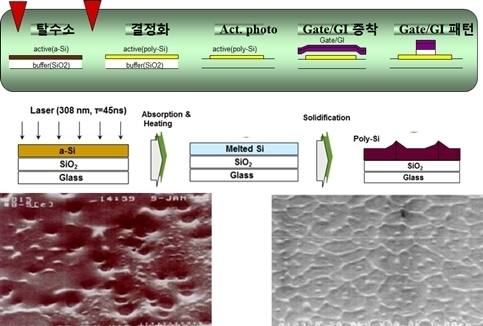 차세대 AMOLED 대량생산 원천특허 기술이전