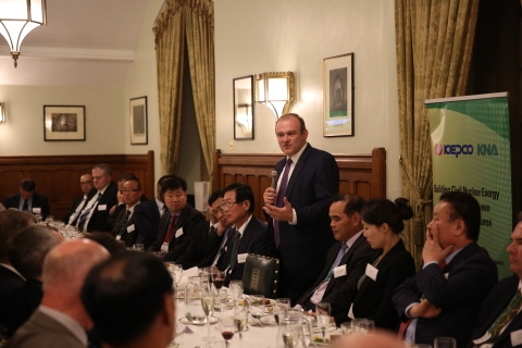 한전, 런던에서 한국원전 설명회 개최