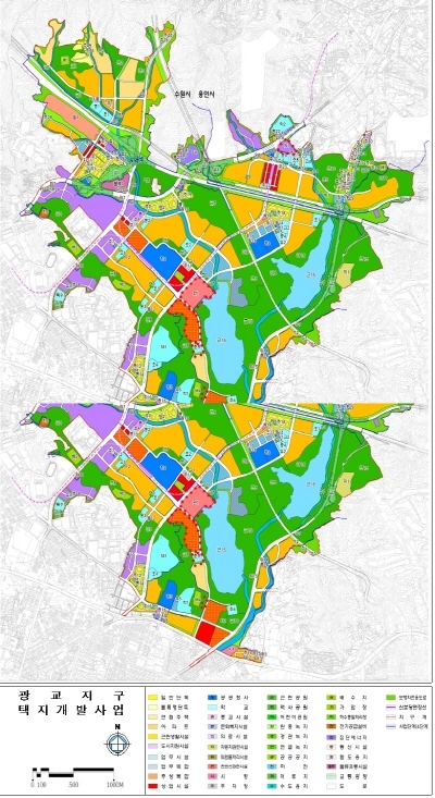 광교신도시내 주상복합용지 매각 등 도시공사 재정여건 개선 기대