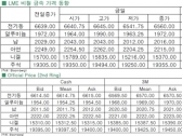 [10월20일]비철금속 전반적 하락세(LME Daily Report)