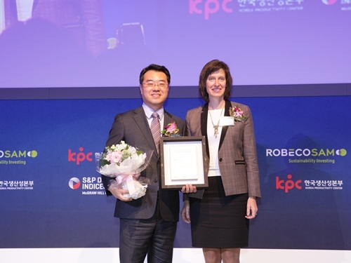 한전, DJSI(글로벌 지속가능경영평가) 우수기업 선정