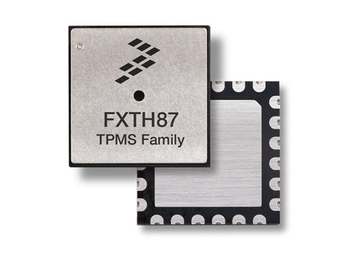 프리스케일, 세계 최소형 통합 타이어 압력 모니터링 시스템 공개