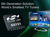 실리콘랩스, 업계 선도하는 6세대 단일 칩 TV 튜너출시
