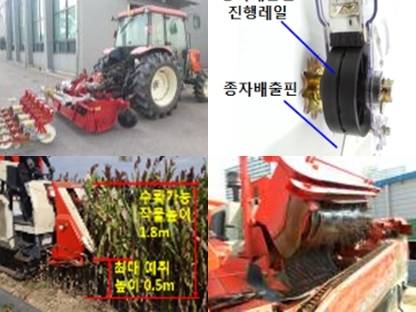 기계로 편리하게 ‘잡곡 파종기·수확기’ 개발