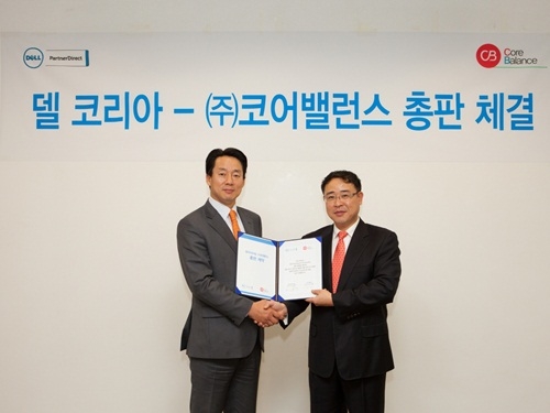 델 코리아, 코어밸런스와 워크스테이션 총판 계약