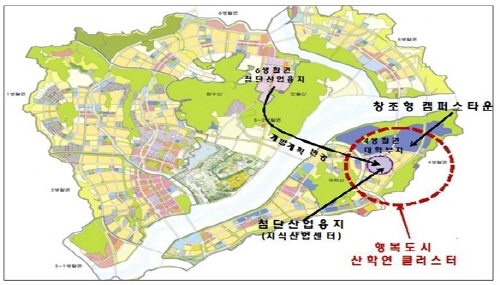 정부청사 인근, 벤처기업 지식산업센터 건립