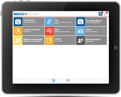 Seco, 'My Pages' 제조업계 새로운 가능성과 접근성 열었다