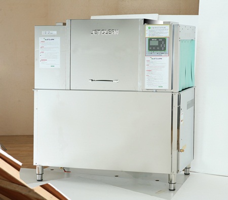 제트크린, 랙컨베어 식기세척기 개발