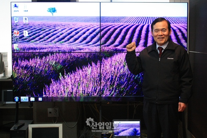(주)화인컴, 디스플레이 장비 국산화 선도