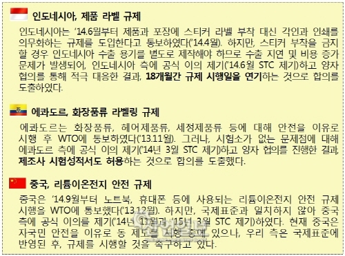 무역기술장벽(TBT) 어떻게 대응할 것인가