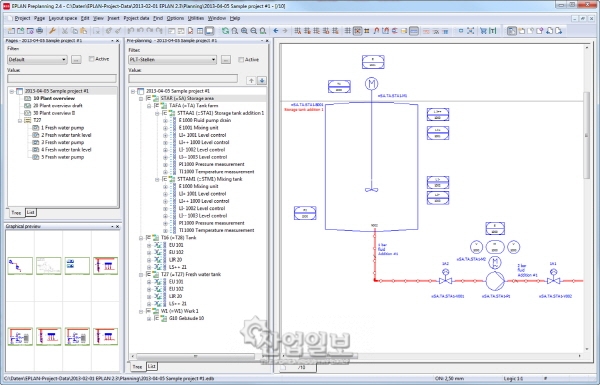 기초 엔지니어링 중점 EPLAN Preplanning