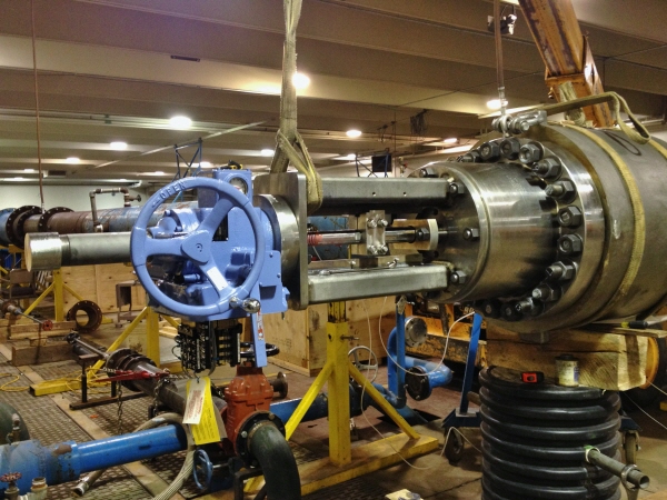 원자력 발전소 제어 밸브 수밀 테스트