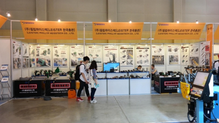 [BUTECH 2015](주)필립하이스텍, 송풍 일체형 타입인 발칸시스템 선보여