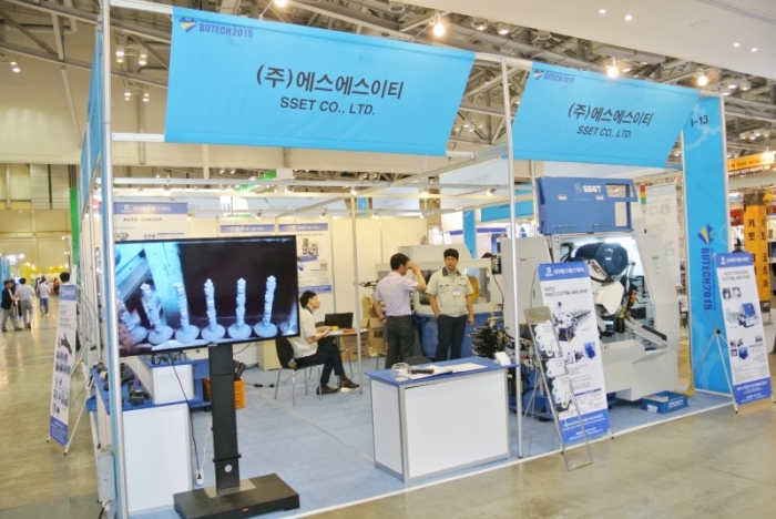 [BUTECH 2015] (주)에스에스이티, “파이프 자동 절단기로 강한 기업 된다”