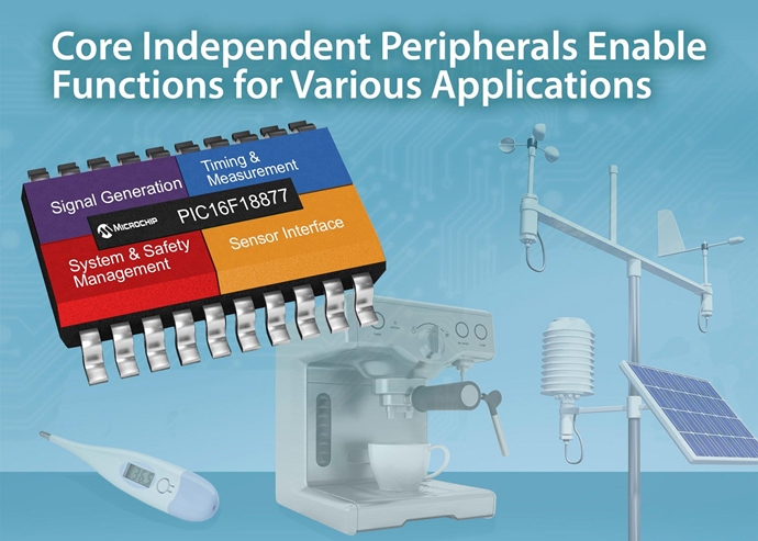 마이크로칩, PIC&reg; MCU 제품군 2종 추가