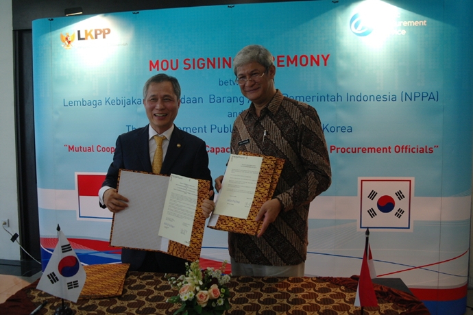 우리나라 조달정책, 인도네시아에 수출
