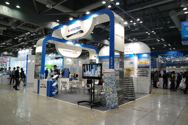[KOMAF 2015] 한텍, 우수한 기술로 세계 시장에 뻗어간다