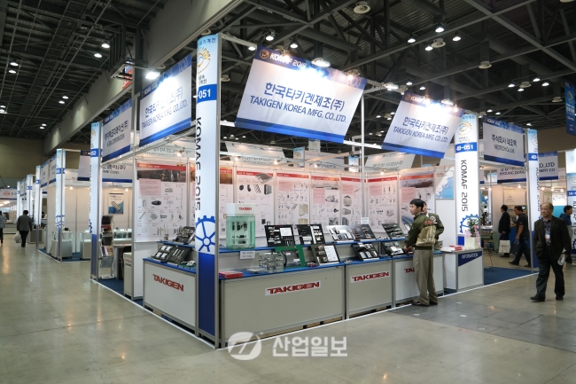 [KOMAF 2015] 한국타키겐제조㈜, 맞춤형 공장으로 국내 시장 도약