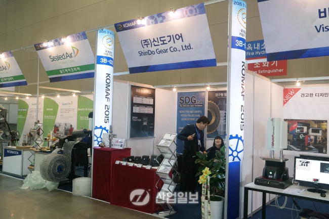 [KOMAF 2015] 신도기어, 환경까지 생각한 기어 생산