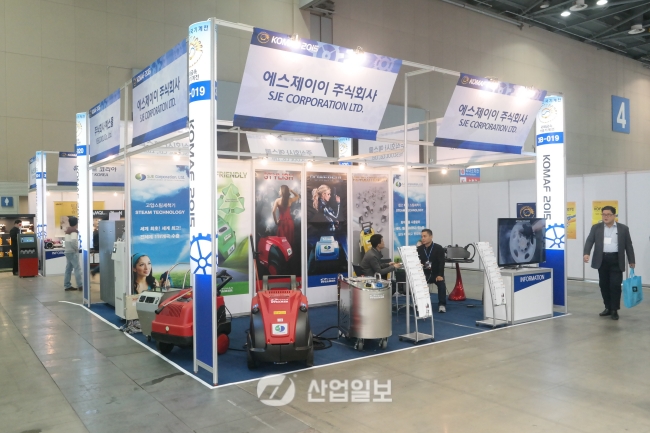 [KOMAF 2015] 에스제이이, 새로운 제품 개발로 동종업계 선도