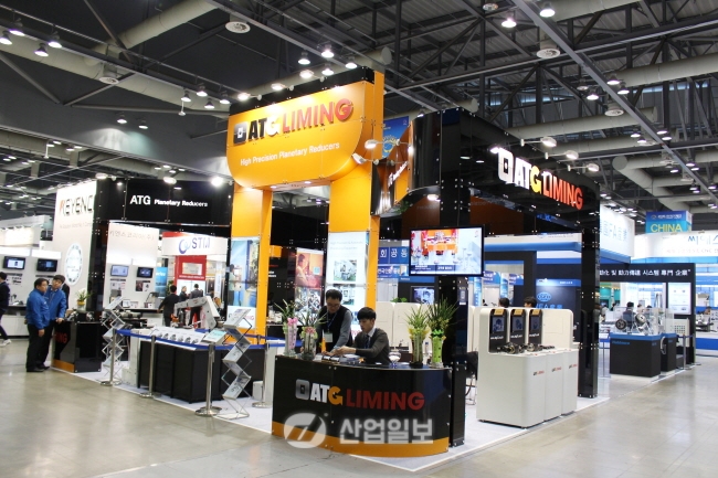 [KOMAF 2015] 흥진에이티, 고객 눈높이 고려한 감속기 개발