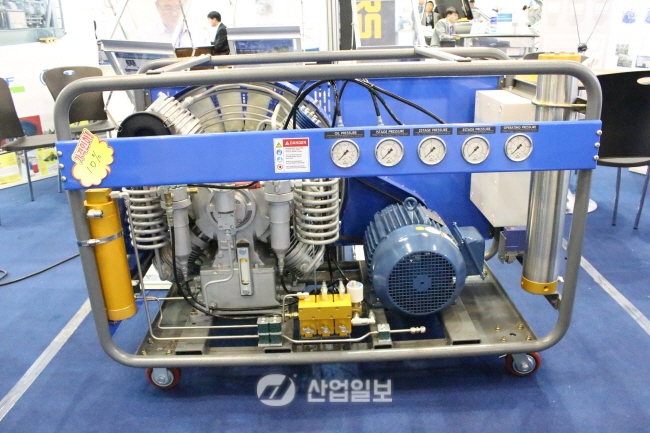 [KOMAF 2015] ㈜엠에스엘콤프레서, 오랜 전통으로 세계적 기술 세우다