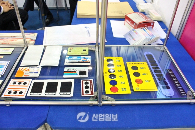 [KOMAF 2015] 삼광코포레이션, 온도 따라 색상 변하는 가역성 라벨 선보여