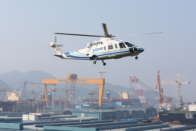 대우조선해양, 경영정상화 조기 달성 위해 보유 헬기 매각
