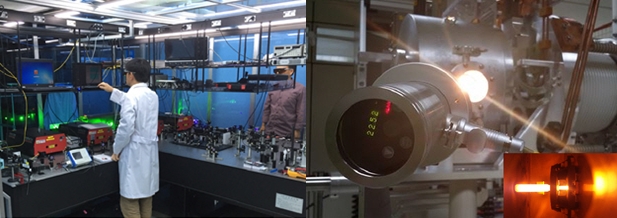 레이저 이용 `고순도 중이온빔 인출