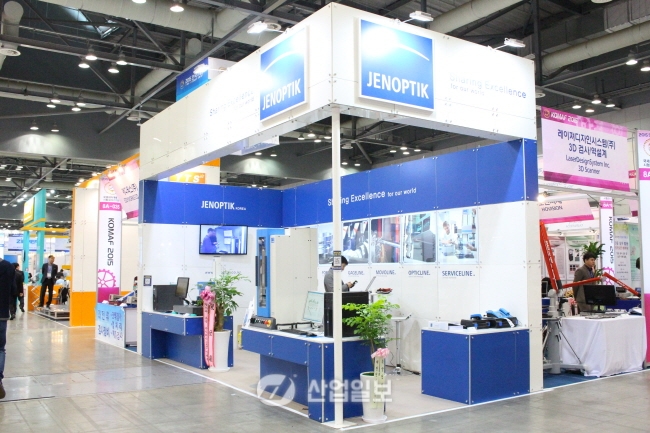 [KOMAF 2015] 예놉틱코리아㈜, 최첨단 기술로 국내 산업에 기여한다