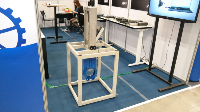 [KOMAF 2015] ㈜리낙코리아, 전동 액추에이터로 산업발전에 기여한다