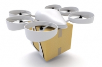 우체국 택배에 무인기 투입