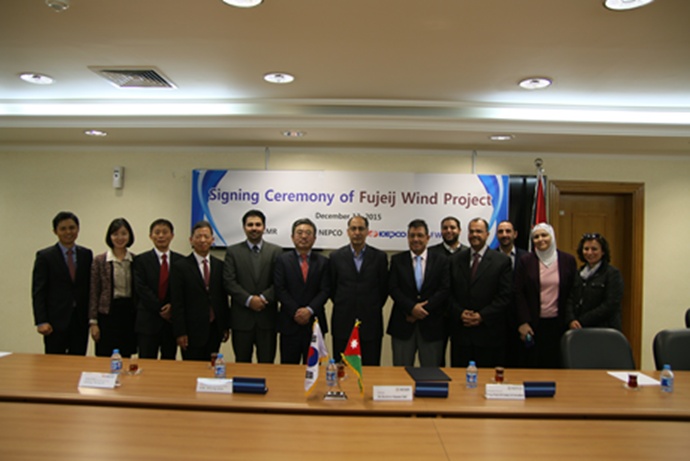 한국 풍력 발전 기술 중동 진출