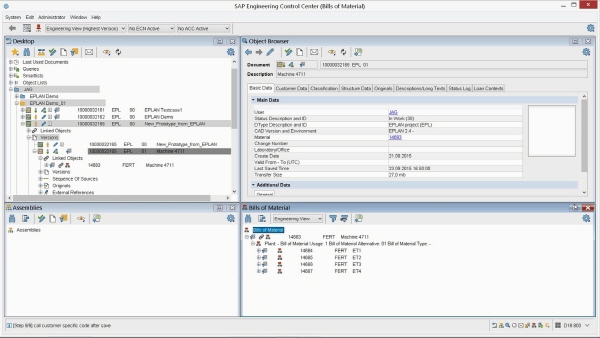 EPLAN Interface, SAP 인증 획득