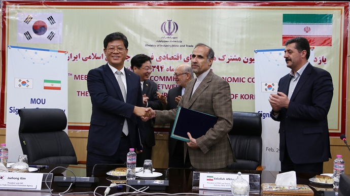 이란 업무 협약 비즈니스 활성화 기대