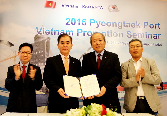 한국 3대 수출기업 베트남과 교류협력 합의