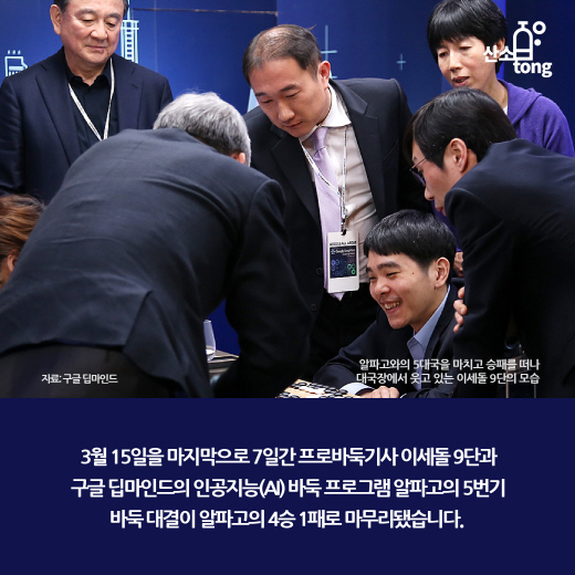 [카드뉴스] 알파고의 신의 한 수 ‘딥러닝’