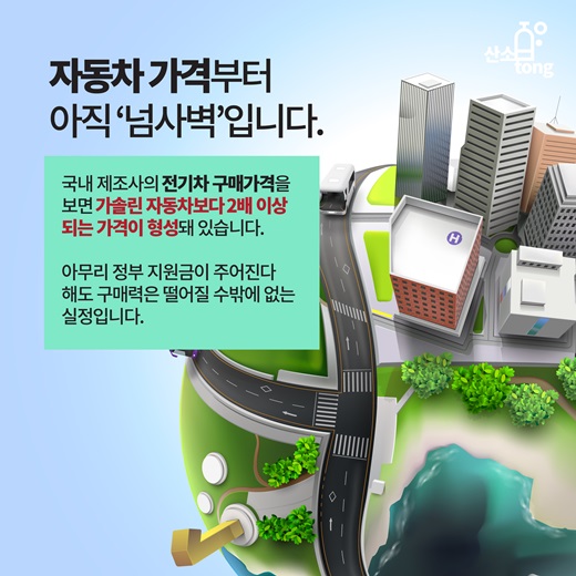 [카드뉴스] 갈 길 먼 친환경차