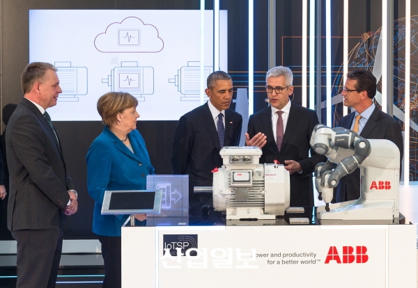 [하노버 메세] 디지털 기술에 고무된 오바마 대통령과 메르켈 총리