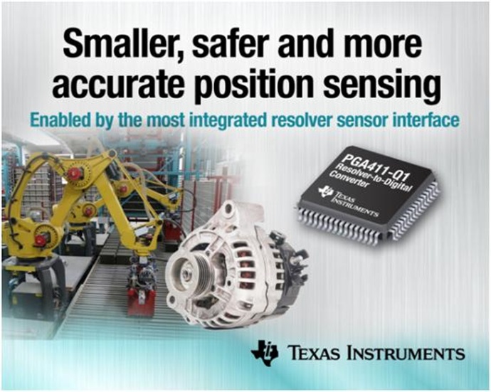 텍사스 인스트루먼트, 리졸버 센서 개발