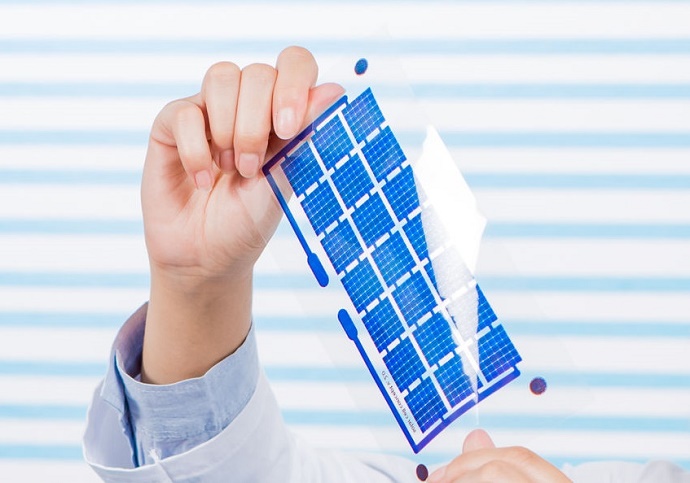 한국산 플렉시블 태양광 패널 도입 문의 늘어