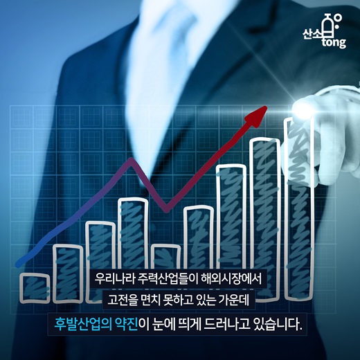 [카드뉴스] 후발산업, 주력산업 공백 메꾼다