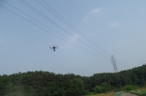 OPGW 드론으로 점검 착수