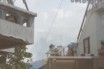 구로역 인근 화재, 공장불꽃으로 인한 화재 여부 조사 중