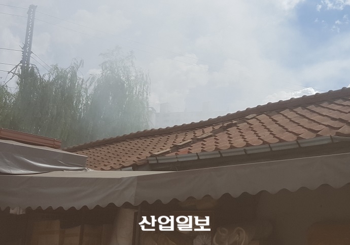 [속보] 구로역 인근 화재 발생