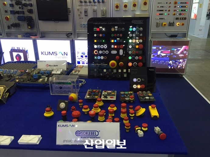 금산엠엔이, 각종 산업용 솔루션 전시