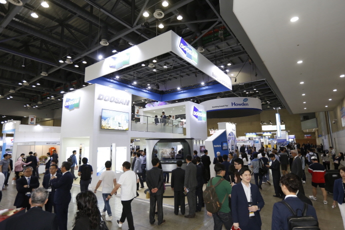 두산중공업, 발전 전시회에서 풍력·ESS 등 친환경기술 알려