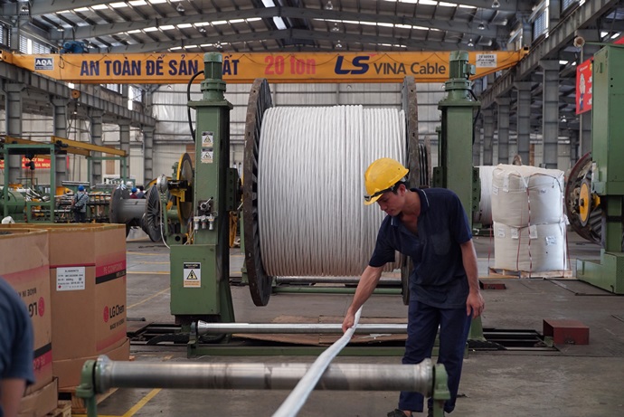 LS 전선, 베트남에 케이블 공급