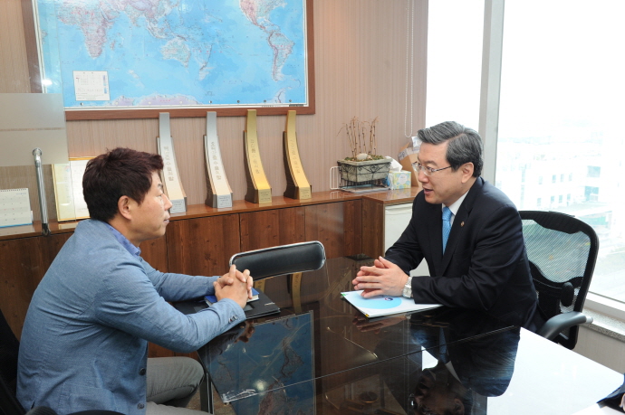 한진해운 피해 중소기업 경영안전 정책 지원 약속